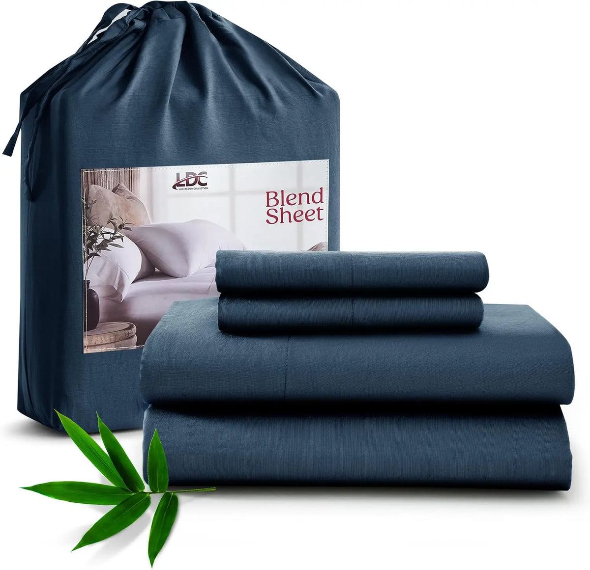 Lux Decor Bedsheet Set, Rayon Derived from Bamboo | Hrs Haven