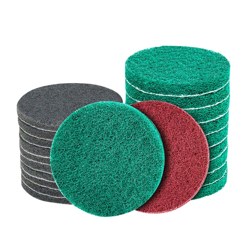 Electric Cleaning Rotating Brush Velcro Power Spin Drill Sanding Disc Scouring Pad Bathroom Kitchen Floor Polishing Scrubber