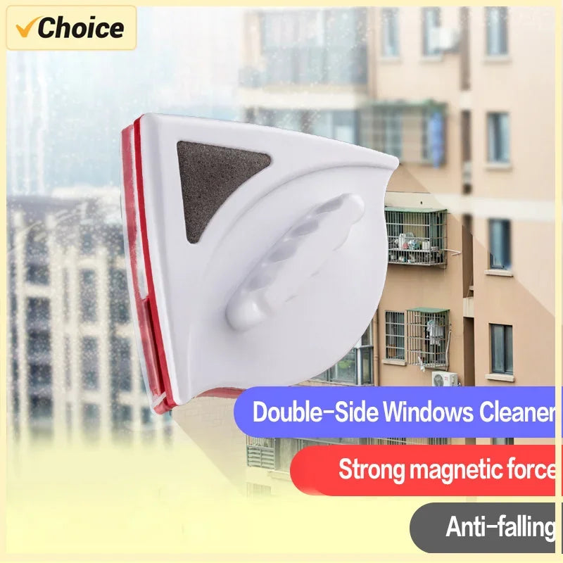 Magnetic Double-Sided Window Cleaner with Automatic Water Discharge