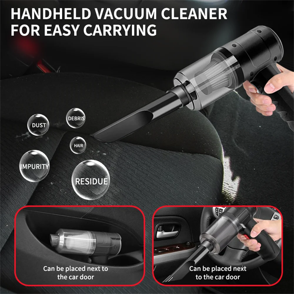 Handheld Portable Small Vacuum Cleaner Multi-Purpose Use for Cars And Household | Hrs Haven